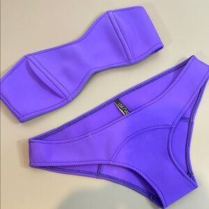 LISA MARIE FERNANDEZ NEOPRENE BIKINI 2 4-6